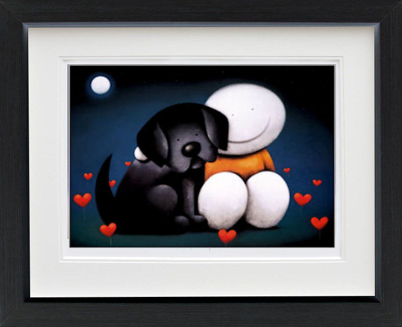Always Here For You Framed Signed Limited Edition Print on Paper by Artist Doug Hyde