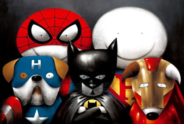 Dream Team Mounted Print by Artist Doug Hyde