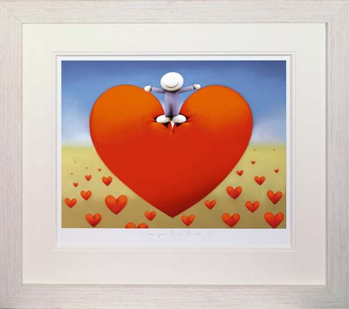 I Love You This Much II Framed Limited Edition Print on Paper by Artist Doug Hyde