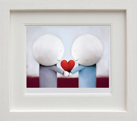 Sharing Love Framed Print by Artist Doug Hyde