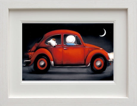 The Love Bug Framed Limited Edition Print on Paper by Artist Doug Hyde