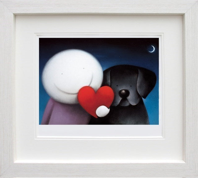 We Share Love Framed Print by Artist Doug Hyde