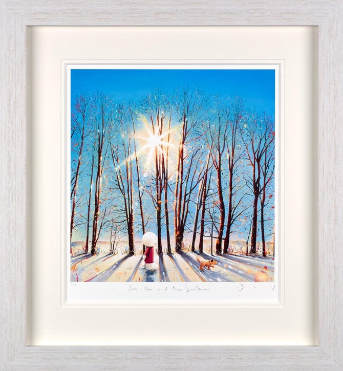 You, Me and the Sunshine Framed Signed Limited Edition Print on Paper by Artist Doug Hyde
