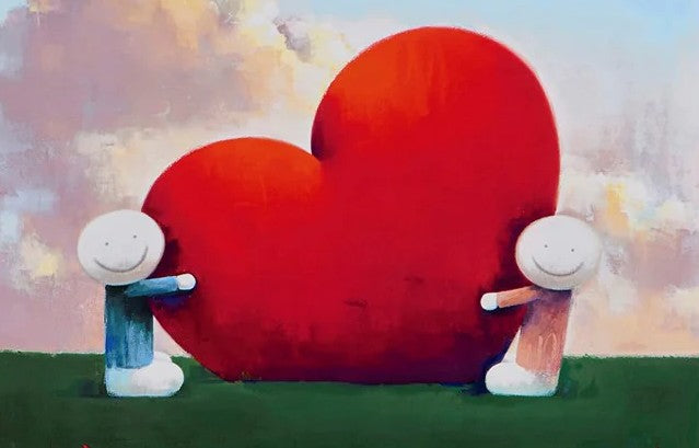 The Symbolic Power of Hearts in Doug Hyde Art: Love, Connection and Joy in British Contemporary Art