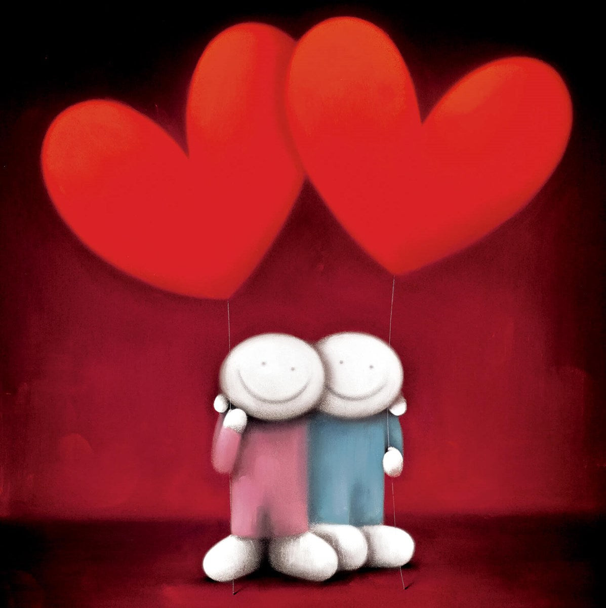 Date Night Mounted Print by Artist Doug Hyde