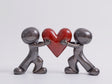 Heart to Heart Signed Limited Edition Bronze Sculpture by Artist Doug Hyde