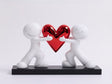 Heart to Heart Signed Limited Edition Porcelain Sculpture by Artist Doug Hyde