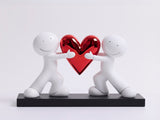 Heart to Heart Signed Limited Edition Porcelain Sculpture by Artist Doug Hyde