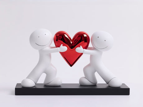 Heart to Heart Signed Limited Edition Porcelain Sculpture by Artist Doug Hyde