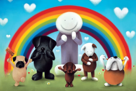 Thank You Mounted Print by Artist Doug Hyde