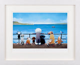 Watchdogs Framed Signed Limited Edition Print on Paper by Artist Doug Hyde